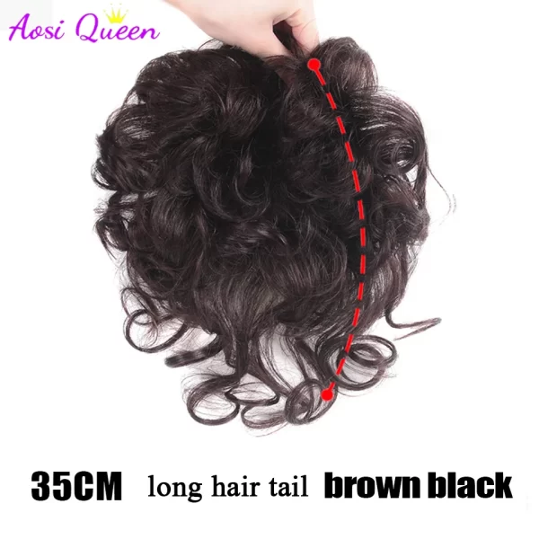 AS  Hair 3D Air Hair Bangs Fringe Clip In Bangs Hair Extensions Wigs Hair Pieces Bangs Toupees Toppers For Hair Loss - Image 29