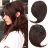 HUAYA Synthetic Hair Bangs Clips Front Side Long Bangs Fake Fringe Clip In Hair Extensions Accessories for Women - Image 49