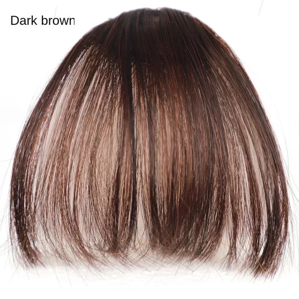 Fake Air Bangs Hair Styling Tools Hair Clip-In Extension Synthetic Hair Fake Fringe Natural False Hairpiece Women Clip In Bangs - Image 9