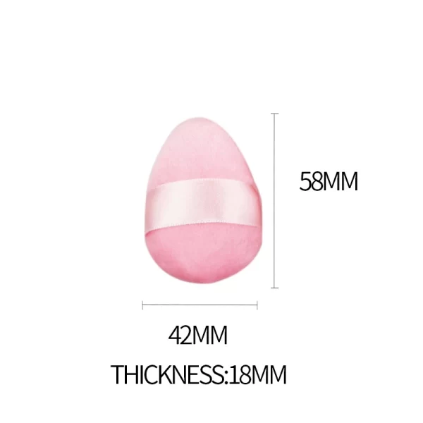 Cotton Purple Powder Puff Large Medium And Small Mini Eye Shadow No Dead Corner Makeup Puff Cosmetic Tool - Image 14