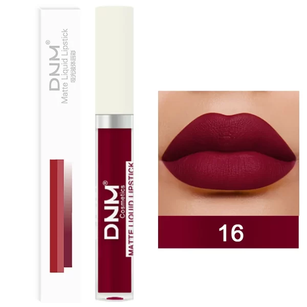 18 Colors Matte Velvet Lip Glaze Waterproof Long-Lasting Not Easy To Fade Lip Gloss Lipstick Waterproof Makeup Cosmetic Tool - Image 11