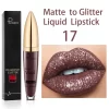 18 Colors Glitter Lip Gloss Waterproof Long Lasting Diamond Matte To Shimmer Metallic Liquid Lipstick Women Lips Makeup Cosmetic - Image 9