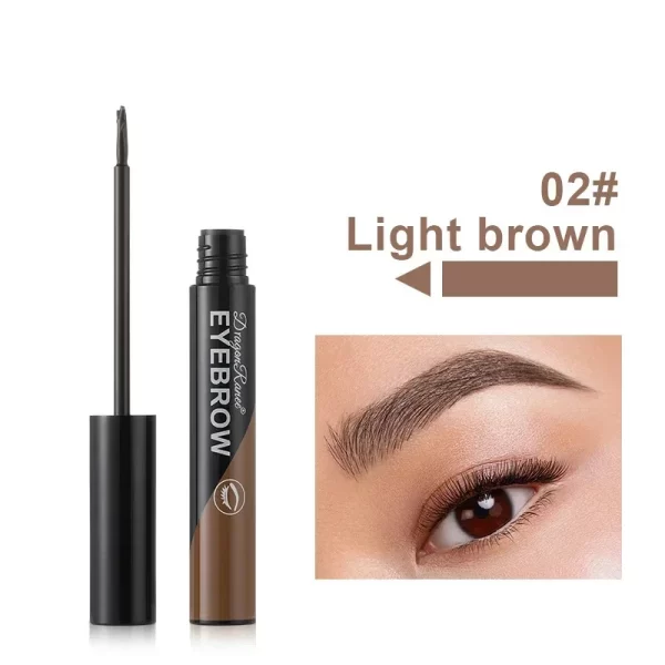 Semi-permanent Peel-off Eyebrow Gel Waterproof Tearing Eyebrow Cream Tattoo Cream Dyeing Eyebrow Cream Tint Dye Makeup Cosmetic - Image 8