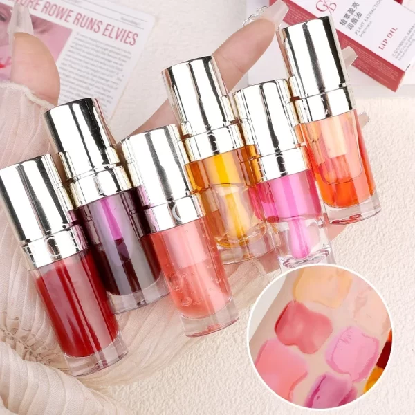 Water Light Mirror Lip Oil Gloss Sexy Plumping Non-sticky Moisturizes Lips Tint Waterproof Lasting Beauty Lips Makeup Cosmetics - Image 5