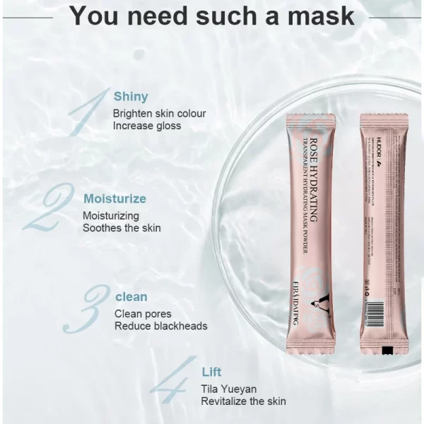 Beauty Salon SPA Soft Hydro Jelly Mask Powder Face Skin Care Whitening Rose Collagen Peel Off DIY Rubber Facial Jellymask - Image 3