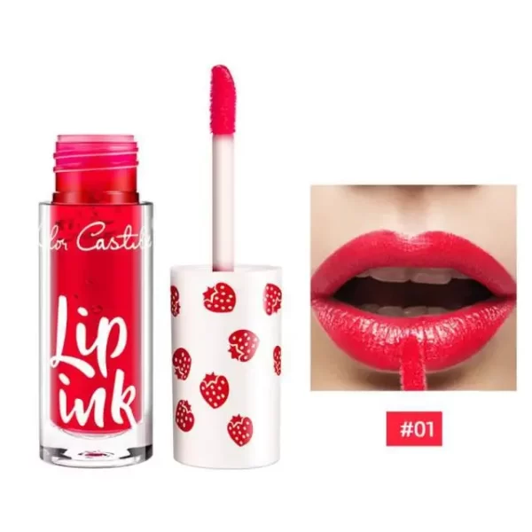 Moisturizing Liquid Lipstick Jelly Lasting Cherry Red Pink Lip Gloss Sexy Non Sticky Cup Lip Tint Korean Lips Makeup 3 Colors - Image 9