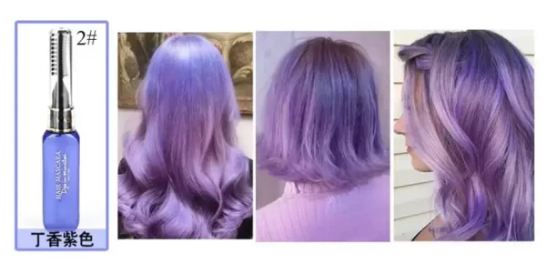 13 Colors One-off Hair Color Dye Temporary Non-toxic DIY Hair Color Mascara Washable One-time Hair Dye Crayons Blue Grey Purple - Image 8