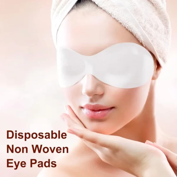 200Pcs Eye Mask Paper Disposable Cotton Ultra-thin Eye Mask Paper DIY Beauty Salon Eye Mask Sheet Eye Masks Toner Lotion Paper - Image 4