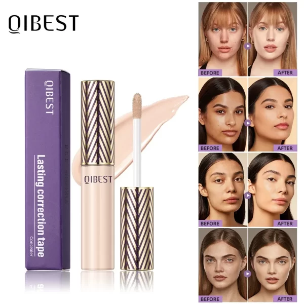 1PC Liquid Concealer Foundation Skin Tone Repairing Oil-Control Concealer Base Cream Cover Spots Dark Circles Facial Primer - Image 3