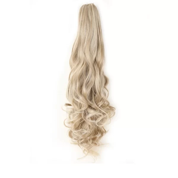 Ponytail Extension Claw  Curly Wavy Clip in Hairpiece Ponytail Hair Extensions Long Pony Tail Synthetic for Women - Image 17