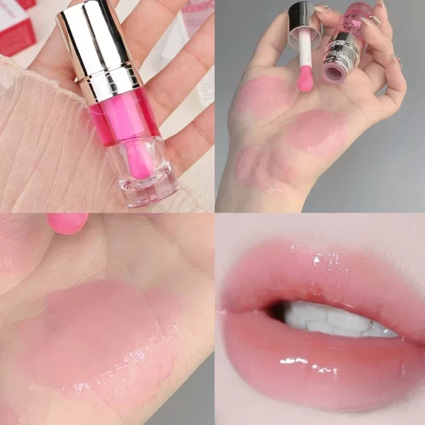 Water Light Mirror Lip Oil Gloss Sexy Plumping Non-sticky Moisturizes Lips Tint Waterproof Lasting Beauty Lips Makeup Cosmetics - Image 9