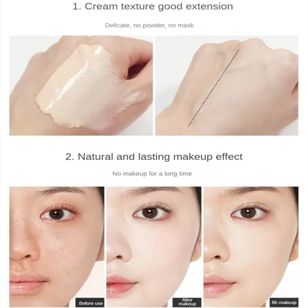 BB Cream Concealer Whitening Natural Long Lasting Moisturizing Facial Isolation Waterproof Cover Acne Spot Makeup Concealer
