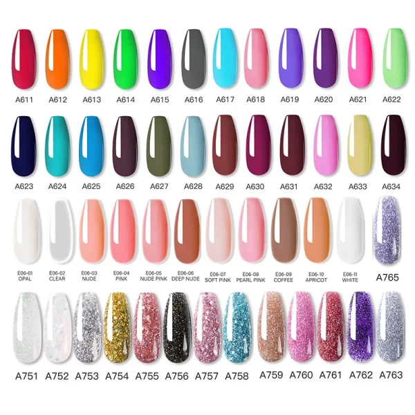 ROSALIND Multicolor Poly Nail Polish Gel Acrylic Extension Gule Profession Semi Permanent Resin Art Crystal Nail Glue 15ML/30ML - Image 2