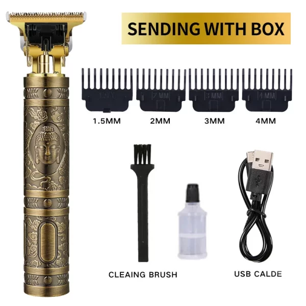 Professional Hair Clippers Barber Cordless Zero Gapped Hair Clippers Display Beard Trimmer T Liners Shavers Edgers Clipper - Image 11