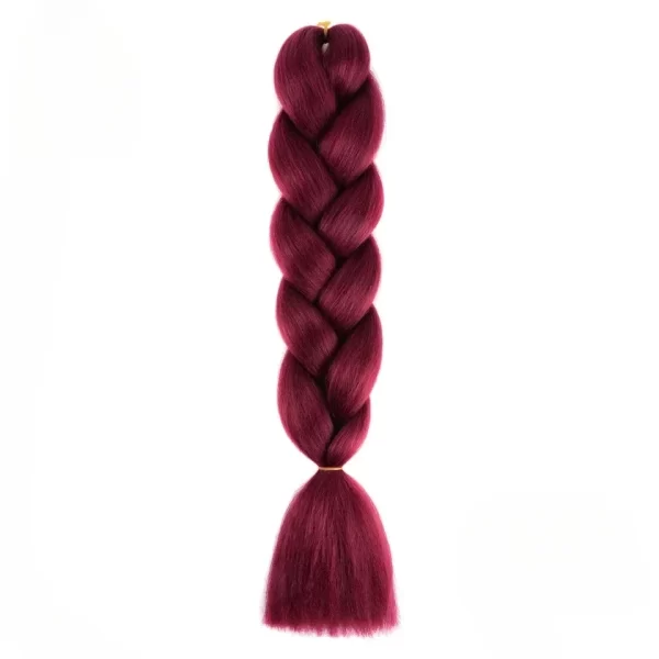 Jumbo Braiding Hair Rainbow Colors Extensions Fiber Mix Four Silky Colorful Twist Hair Extensions Women Colored Synthetic Braids - Image 17