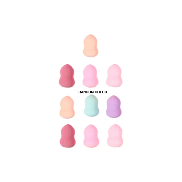 Mini soft makeup sponge puff, makeup sponge water droplet puff, makeup egg large size dry and wet sponge makeup egg - Image 11