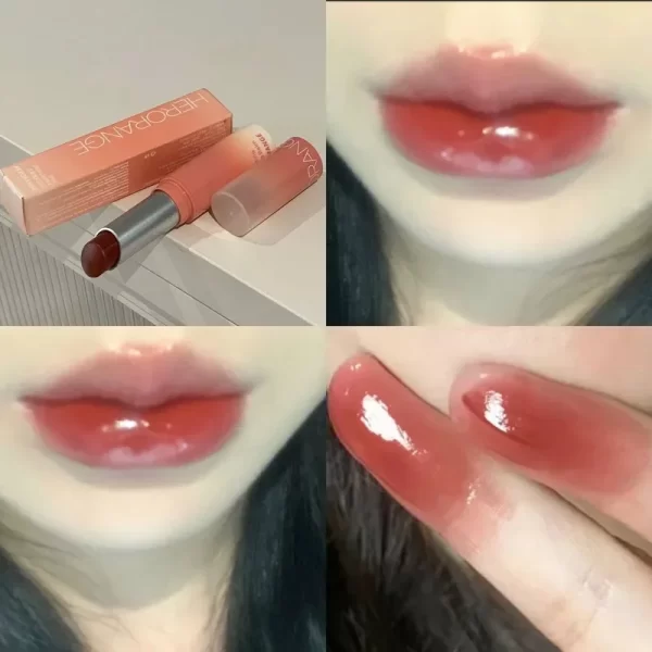 Jelly Tinted Lip Balm Makeup Moisturizing Rose Tea Non-Stick Cup Lip Plumper Crystal Gloss Red Lipstick Lips Makeup Cosmetics - Image 11