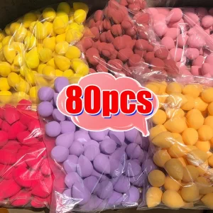 Mini Size Makeup Beauty Eggs Dry Wet Use Professional Cosmetic Puff Concealer Soft Sponge for Blending Foundation Powder Make Up