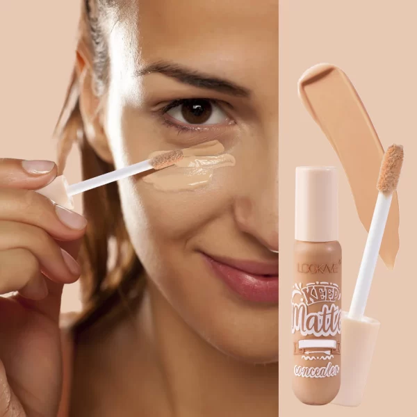 Liquid Concealer Stick Foundation Cream 6 Color Moisturizing Full Coverage Acne Dark Circle Natural Matte Concealer Cream Makeup - Image 3