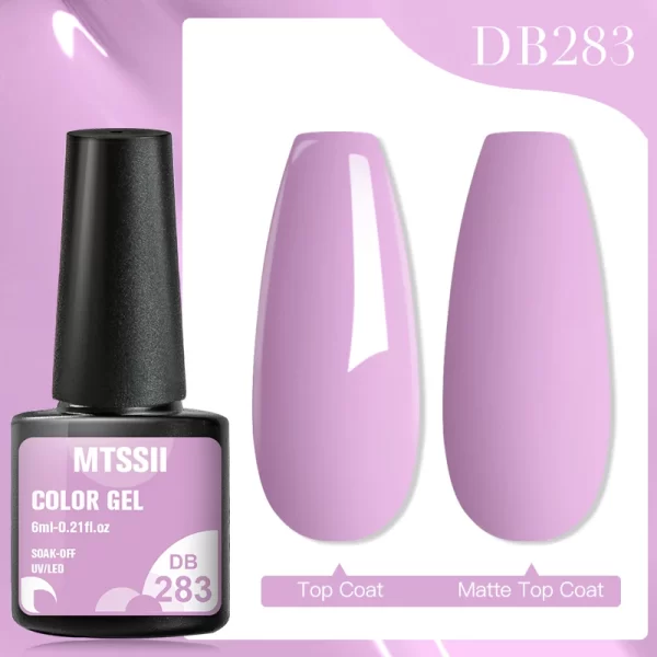 Mtssii 7ml No Wipe Top Base Coat Nail Gel polish Matte Top Coat  Enhancer Varnish Semi Permanent Soak Off UV LED Nail Art Tool - Image 85