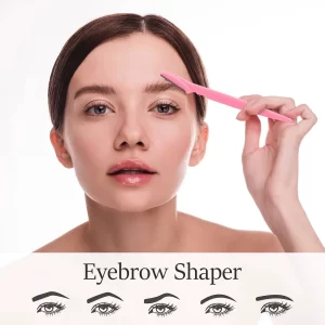 3pcs-36pcs Eyebrow Razor For Women, Multipurpose Exfoliating Dermaplaning Tools Facial Razor Safety Beauty 3color