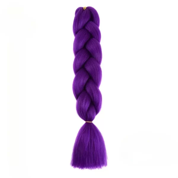 Jumbo Braiding Hair Rainbow Colors Extensions Fiber Mix Four Silky Colorful Twist Hair Extensions Women Colored Synthetic Braids - Image 29