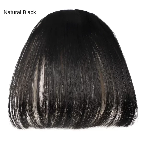 Fake Air Bangs Hair Styling Tools Hair Clip-In Extension Synthetic Hair Fake Fringe Natural False Hairpiece Women Clip In Bangs - Image 11