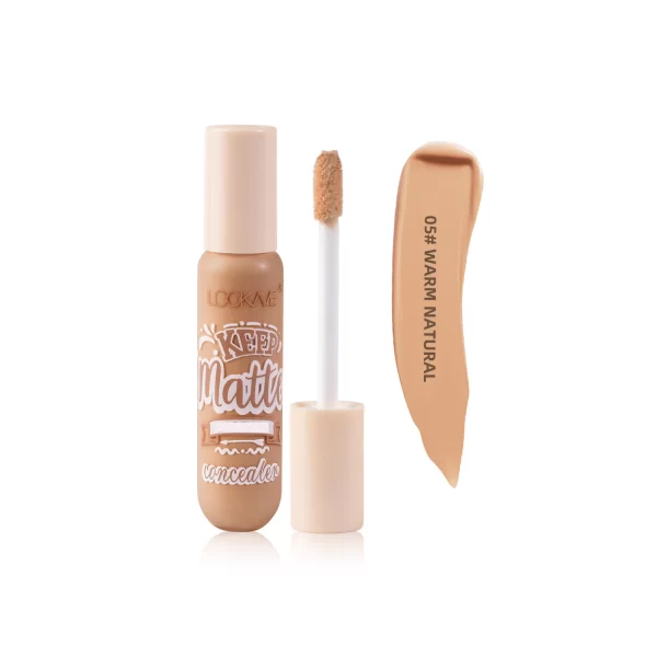 Liquid Concealer Stick Foundation Cream 6 Color Moisturizing Full Coverage Acne Dark Circle Natural Matte Concealer Cream Makeup - Image 12