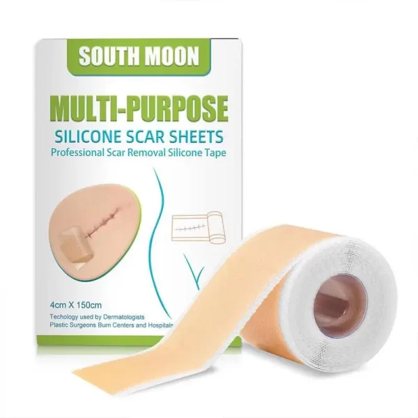 150cm Silicone Gel Scar Sheet Patch Treatment Removal Tape Acne Trauma Burn Scar Cover Skin Repair Section Ear Beauty - Image 7