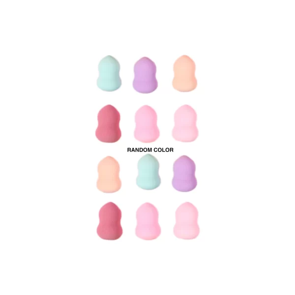 Mini soft makeup sponge puff, makeup sponge water droplet puff, makeup egg large size dry and wet sponge makeup egg - Image 10