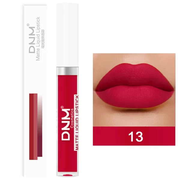 18 Colors Matte Velvet Lip Glaze Waterproof Long-Lasting Not Easy To Fade Lip Gloss Lipstick Waterproof Makeup Cosmetic Tool - Image 12