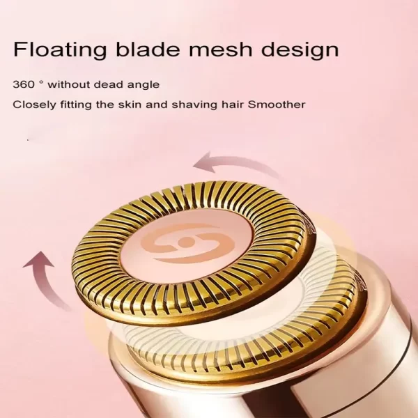 Electric Hair Removal Machine Eyebrow Trimmer Hot Sales Portable Mini Lipstick Shaver - Image 3
