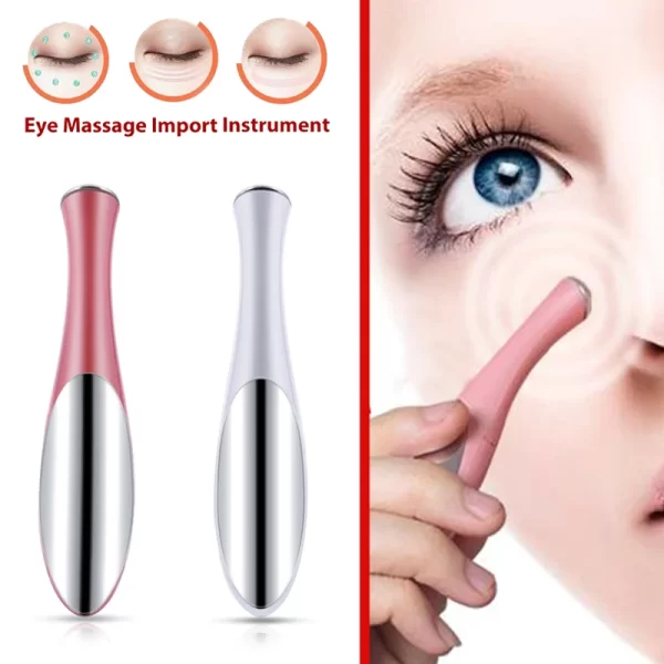 Mini Electric Eye Face Massager Anti-Ageing Wrinkle Dark Circle Pen Removal Rejuvenation Beauty Care Portable Pen - Image 4