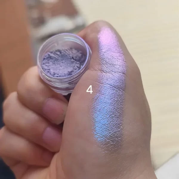 Chameleon Polarized Eyeshadow Powder Makeup Eyeshadow Polarized Chameleon Powder Ultra Thin Long Lasting Waterproof Eye Make Up - Image 6