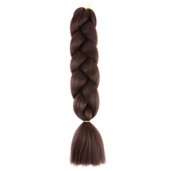 Jumbo Braiding Hair Rainbow Colors Extensions Fiber Mix Four Silky Colorful Twist Hair Extensions Women Colored Synthetic Braids - Image 15