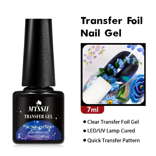 Mtssii 7ml No Wipe Top Base Coat Nail Gel polish Matte Top Coat  Enhancer Varnish Semi Permanent Soak Off UV LED Nail Art Tool - Image 101