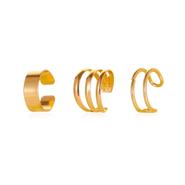 Punk Ear Clip Earrings For Women Jewelry Ear Cuffs Without Hole Fake Piercing Earring Earcuff C-shape Clip On Earrings Brincos - Image 11