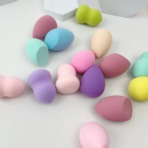 Mini soft makeup sponge puff, makeup sponge water droplet puff, makeup egg large size dry and wet sponge makeup egg