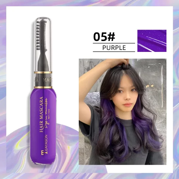 13 Colors Disposable Hair Dye Mascara Convenient Time-saving White Blue Dye Color Pick Dye Color Multi-color Makeup Cosmetics - Image 11