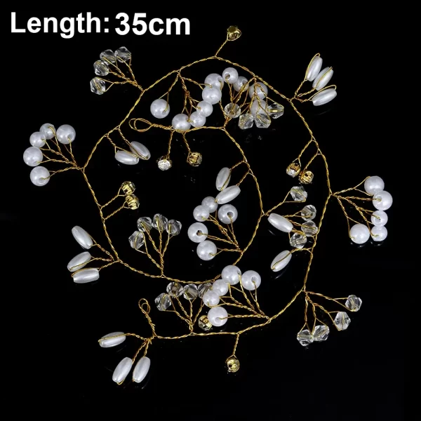Silver Color Pearl Rhinestone Wedding Hair Combs Hair Accessories for Women Accessories Hair Ornaments Jewelry Bridal Headpiece - Image 18