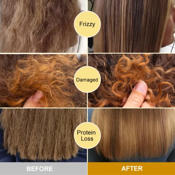 Caviar Hair Mask 5 Seconds Repair Damage Frizzy Smooth Hair Organic Keratin Straightening Restore Soft Nourish Magical Hair Care - Image 3