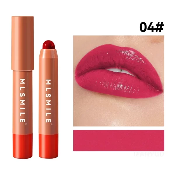 6 Colors Moisturizing Lipstick Pen Long Lasting Bright Water Lip Gloss Sexy Red Lip Makeup Tint Easy To Color Lipstick NEW - Image 9
