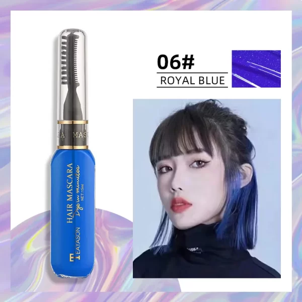 13 Colors Disposable Hair Dye Mascara Convenient Time-saving White Blue Dye Color Pick Dye Color Multi-color Makeup Cosmetics - Image 12