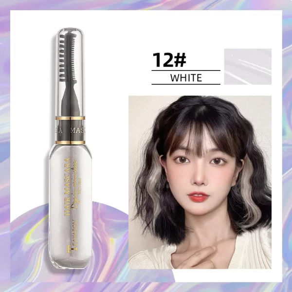 13 Colors Disposable Hair Dye Mascara Convenient Time-saving White Blue Dye Color Pick Dye Color Multi-color Makeup Cosmetics - Image 18