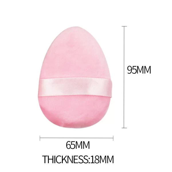 Cotton Purple Powder Puff Large Medium And Small Mini Eye Shadow No Dead Corner Makeup Puff Cosmetic Tool - Image 21