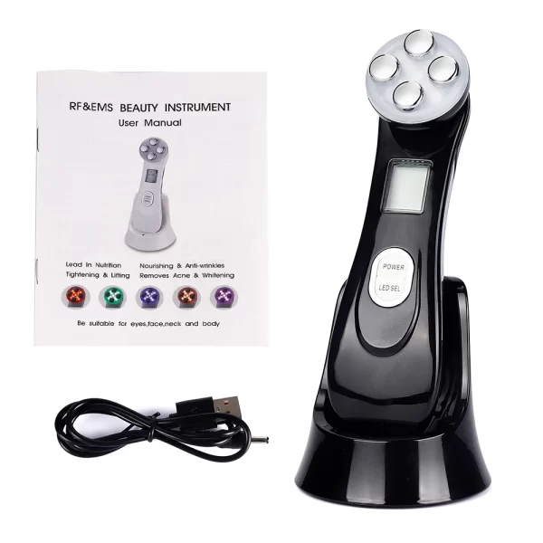 Mesotherapy Electroporation RF Radio Frequency Facial LED Photon Skin Care Beauty Device Face Lifting Tighten Wrinkle Removal - Image 9