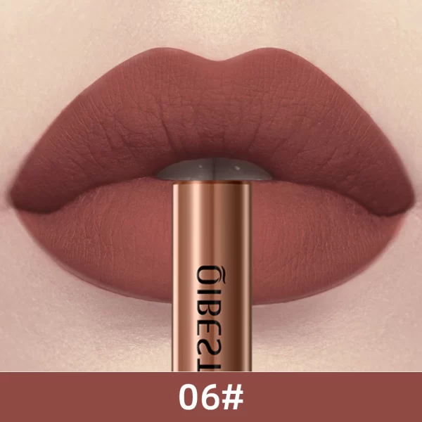 QIBEST Matte Liquid Lipstick Waterproof Long Lasting Velvet Mate Nude Red Lip Gloss Lint Tube Makeup Cosmetic Lipsticks Lipgloss - Image 29