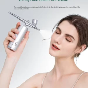 Handheld Moisturizing Nano Mist Facial Oxygen Water Face Infusion Mist Mini Sprayer Jet Water Oxygen Injector