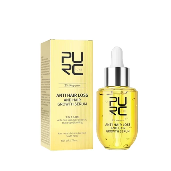 PURC Fast Hair Growth for Men Women Ginger Oil Care Anti Hair Loss Scalp Treatment Serum Beauty Health Products - Image 5