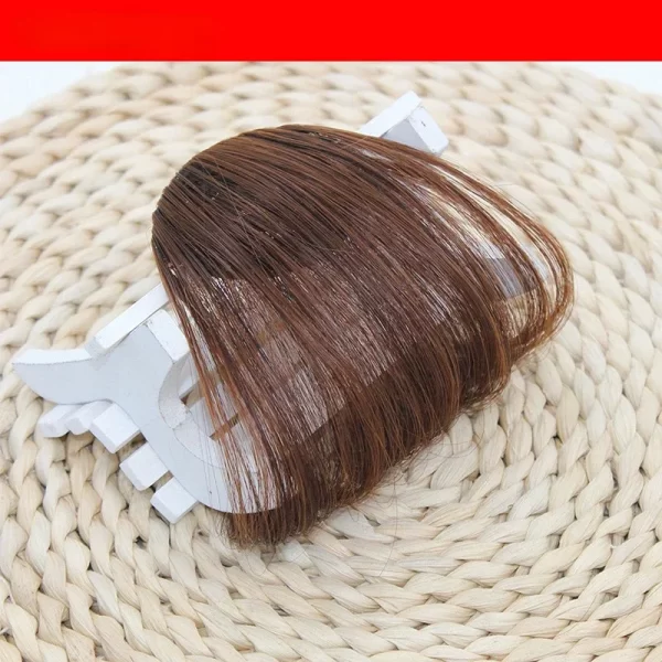 Fake Air Bangs Hair Styling Tools Hair Clip-In Extension Synthetic Hair Fake Fringe Natural False Hairpiece Women Clip In Bangs - Image 20